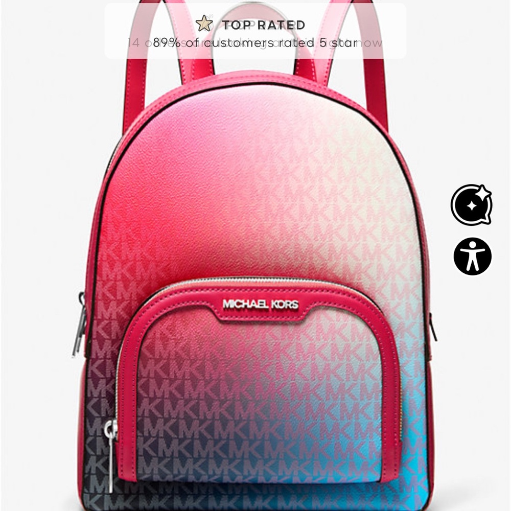 Jaycee medium ombré logo backpack - Picture 2 of 9